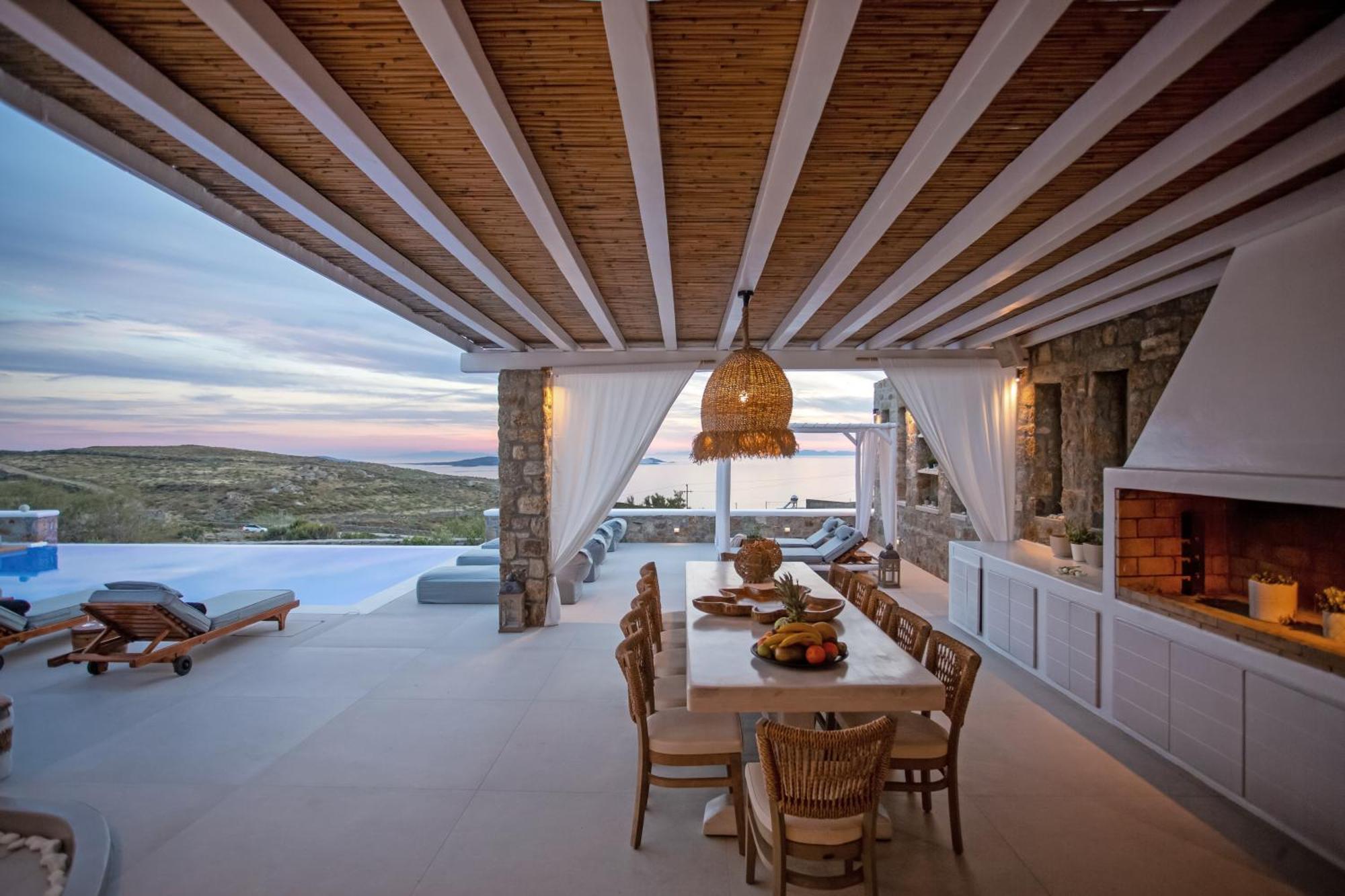 Villa Panamera Mykonos, Private Heaven, Supreme View! Fanari  Esterno foto