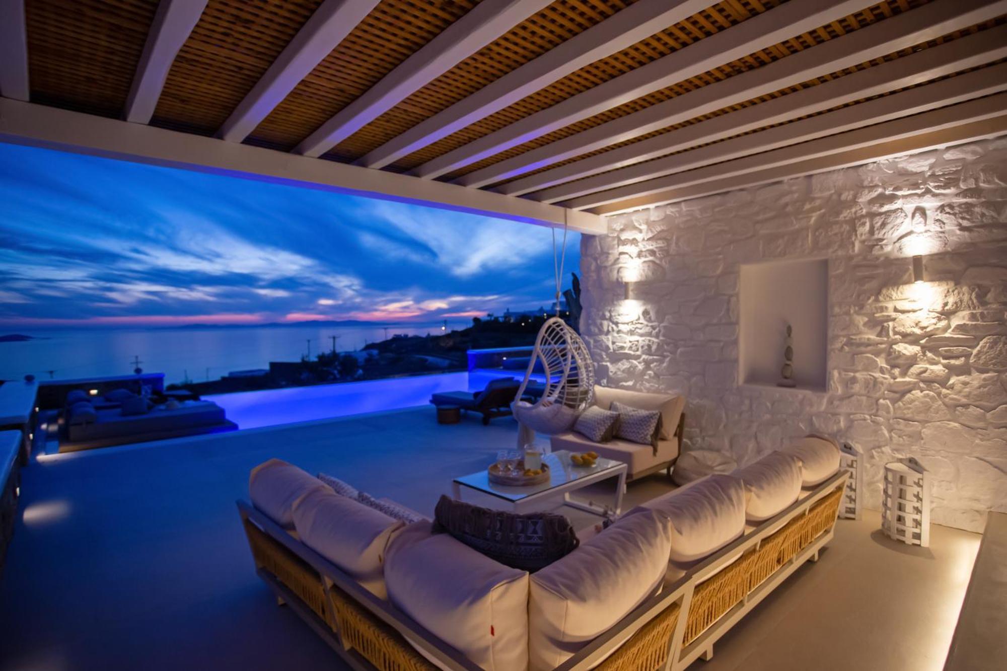 Villa Panamera Mykonos, Private Heaven, Supreme View! Fanari  Esterno foto